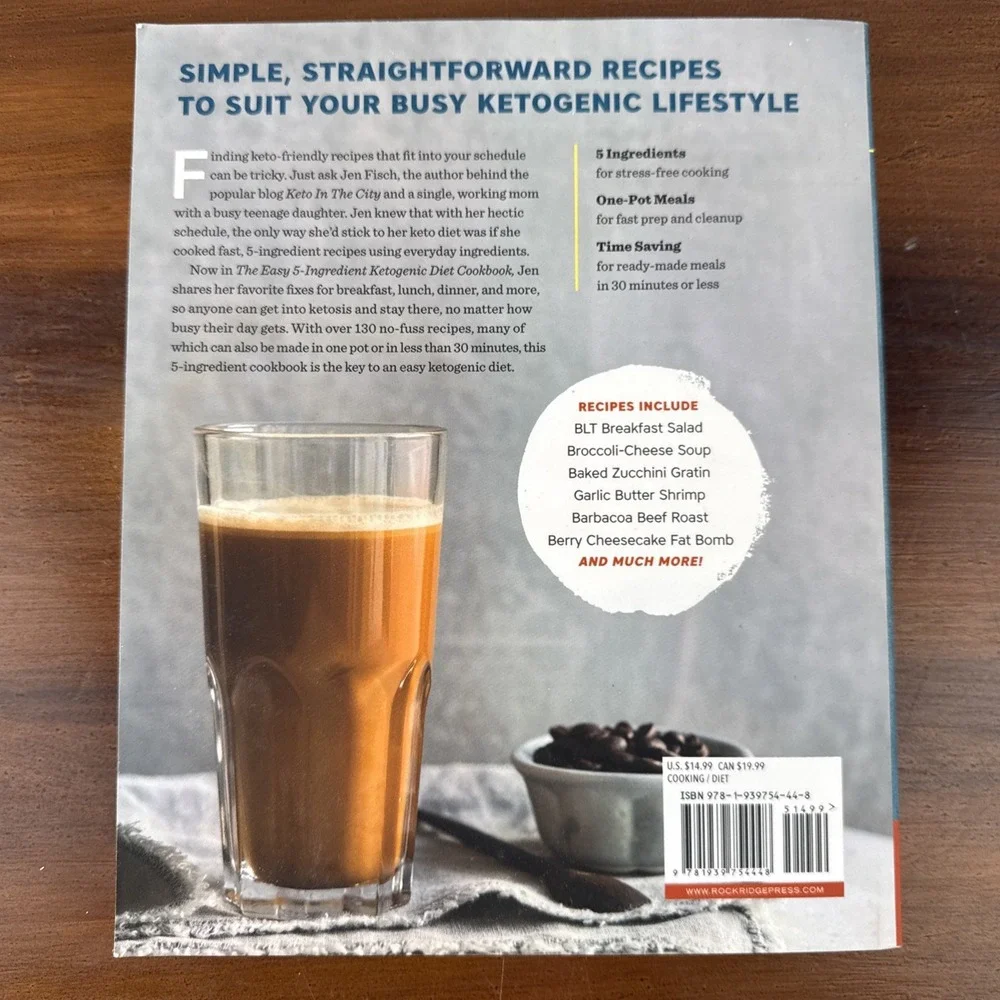 Lot of 2 Keto Cookbooks‎